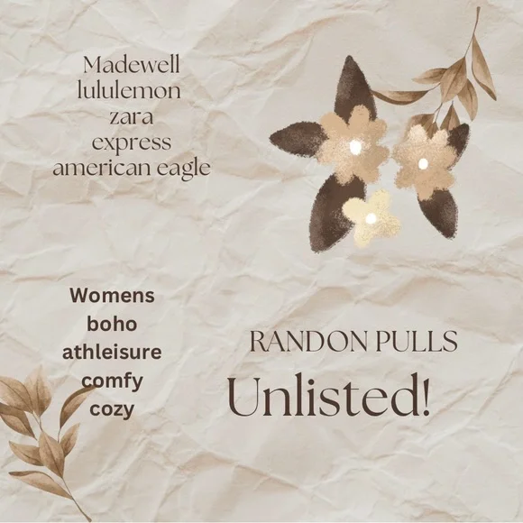 UNLISTED WOMENS 1-30 - Picture 1 of 1